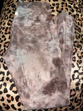 lululemon athletica Metallic brown Tie-Dye Leggings